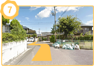 郡山インター方面からの道順6